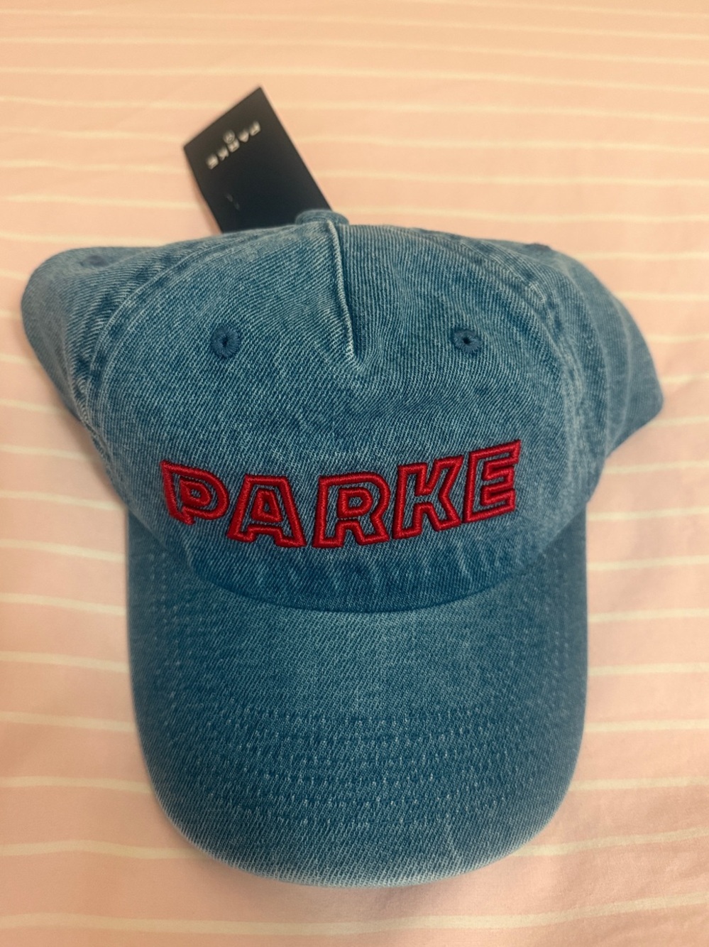 Parker Blue Denim Kids Cap
